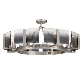 Aenon Eight Light Semi-Flush Mount in Pewter (62|31648SFPWSWG)