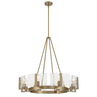 Aenon Eight Light Chandelier in Brushed Champagne Brass (62|31648BCBHWG)