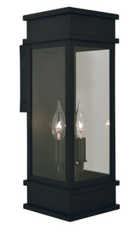 Rochester Two Light Wall Mount in Satin Black (37|ROW6LOFBK)