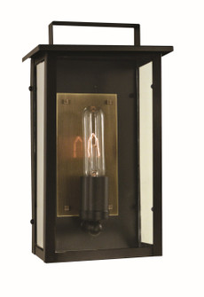 Charleston One Light Wall Mount in Bronze (37|CNW6CSBZ)