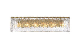 Georgina Six Light Wall Sconce in Satin Gold (173|1015W30SG03GL)
