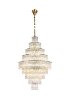 Georgina 59 Light Chandelier in Satin Gold (173|1015G40SG03GL)