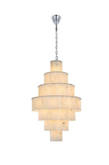 Georgina 37 Light Chandelier in Chrome (173|1015G32C33ST)