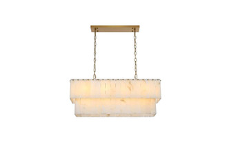 Georgina 14 Light Chandelier in Satin Gold (173|1015D36SG33ST)