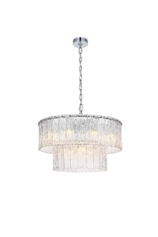 Georgina 12 Light Chandelier in Chrome (173|1015D24C03GL)