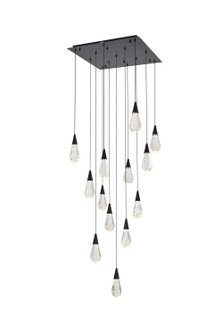 Amora LED Pendant in Black (173|1013S26BK02CR)