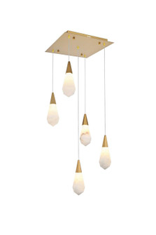 Amora LED Pendant in Satin Gold (173|1013S16SG22ST)