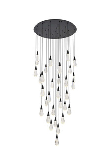 Amora LED Chandelier in Black (173|1013G42BK02CR)