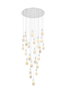 Amora LED Chandelier in Chrome (173|1013G36C22ST)