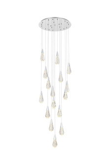 Amora LED Pendant in Chrome (173|1013D28C02CR)