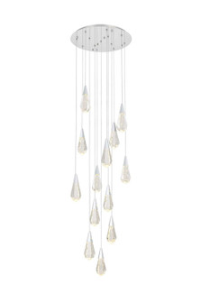 Amora LED Pendant in Chrome (173|1013D24C02CR)