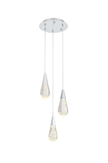 Amora LED Pendant in Chrome (173|1013D12C02CR)