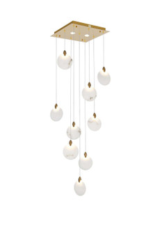 Avery LED Pendant in Satin Gold (173|1012S20SG11ST)