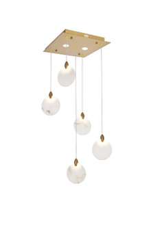 Avery LED Pendant in Satin Gold (173|1012S16SG11ST)