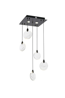 Avery LED Pendant in Black (173|1012S16BK01CR)
