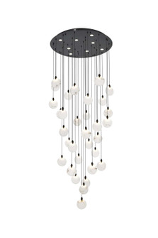 Avery LED Chandelier in Black (173|1012G42BK11ST)