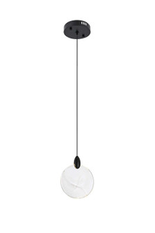Avery LED Pendant in Black (173|1012D6BK01CR)