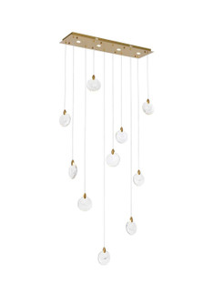 Avery LED Pendant in Satin Gold (173|1012D42SG01CR)