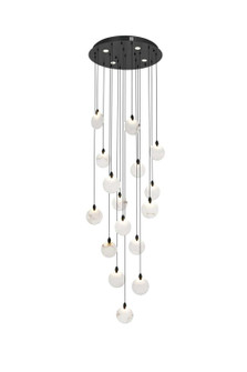 Avery LED Pendant in Black (173|1012D28BK11ST)