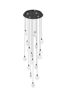 Avery LED Pendant in Black (173|1012D28BK01CR)