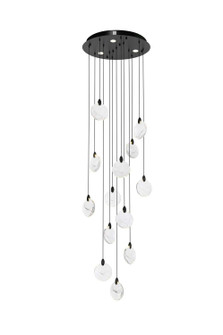 Avery LED Pendant in Black (173|1012D24BK01CR)