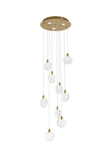 Avery LED Pendant in Satin Gold (173|1012D20SG01CR)
