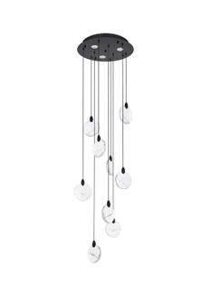 Avery LED Pendant in Black (173|1012D20BK01CR)