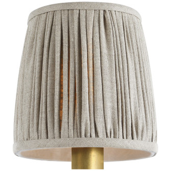 Clip Shade in Pleated Natural Linen (268|VCCS214225)