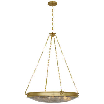 Quinn LED Chandelier in Soft Brass (268|MF5212SBMG)