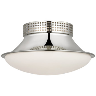 Precision LED Flush Mount in Polished Nickel (268|KW4057PNWG)