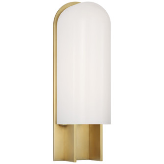 Trouve LED Wall Sconce in Antique-Burnished Brass (268|KW2931ABWG)