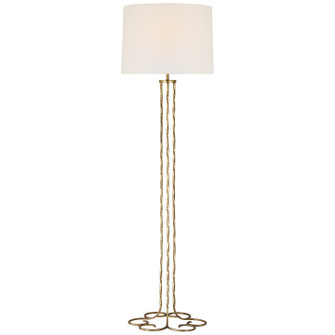Shae LED Floor Lamp in Gilded Iron (268|ARN1020GIL)