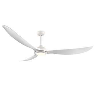 Wynleaf 72'' Ceiling Fan in Matte White (59|1087WLEDMWWMWW)