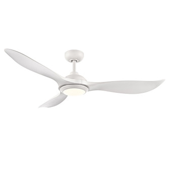 Wynleaf 52'' Ceiling Fan in Matte White (59|1077WLEDMWWMWW)