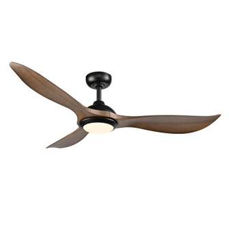 Wynleaf 52'' Ceiling Fan in Matte Black (59|1077WLEDMBKKOA)