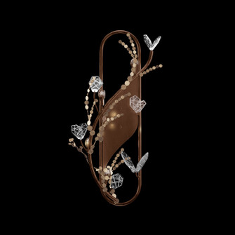 Volare Four Light Wall Sconce in Brushed Bronze (48|1001628)