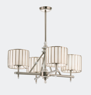 Revolution Four Light Chandelier in Brushed Nickel (57|82039)