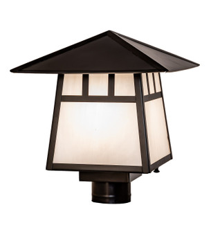 Stillwater One Light Post Mount in Craftsman Brown (57|45655)