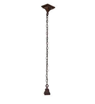 Mission One Light Pendant Hardware in Mahogany Bronze (57|296966)