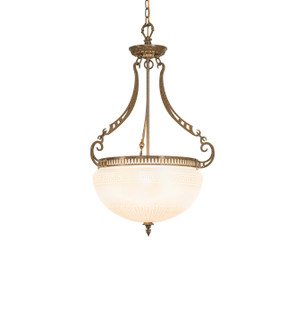 Ovum Aquinum Three Light Pendant in Nugold (57|296260)