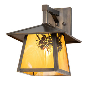 Stillwater One Light Wall Sconce in Hi-Lited Craftsman Brown (57|293940)