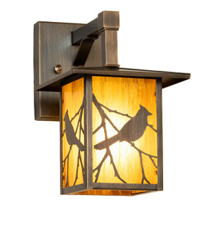 Seneca One Light Wall Sconce in Hi-Lited Craftsman Brown (57|293932)