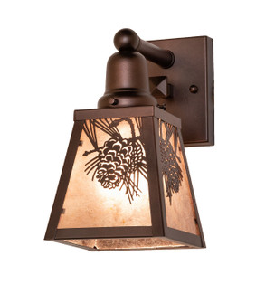 Winter Pine One Light Wall Sconce in Mahogany Bronze Mahogany Bronze (57|293499)