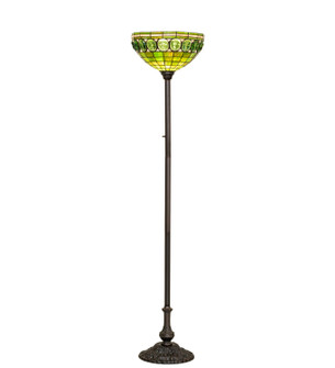 Turtleback One Light Torchiere in Mahogany Bronze (57|293458)