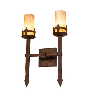 Castilla Two Light Wall Sconce in Rustic Iron (57|290966)