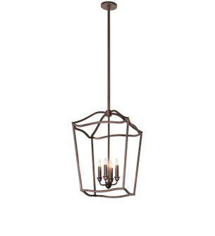 Kitzi Four Light Pendant in Mahogany Bronze (57|290871)