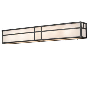 Double Bar Mission Six Light Vanity in Wrought Iron (57|290073)