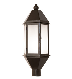 Plaza Lantern One Light Post Mount in Exterior Textured Timeless Bronze (57|290038)