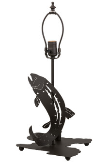 Leaping Trout Two Light Table Base in Oil Rubbed Bronze (57|164181)