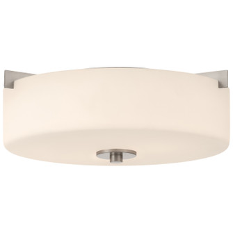 Rachel Two Light Flush Mount in Brushed Steel (18|63038BSOPL)